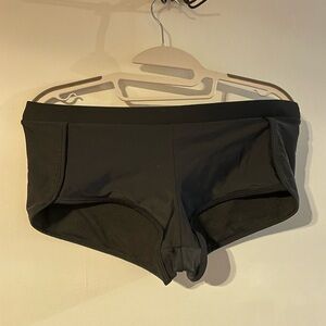 Women’s Black Boyshort Swim bottoms, sz M